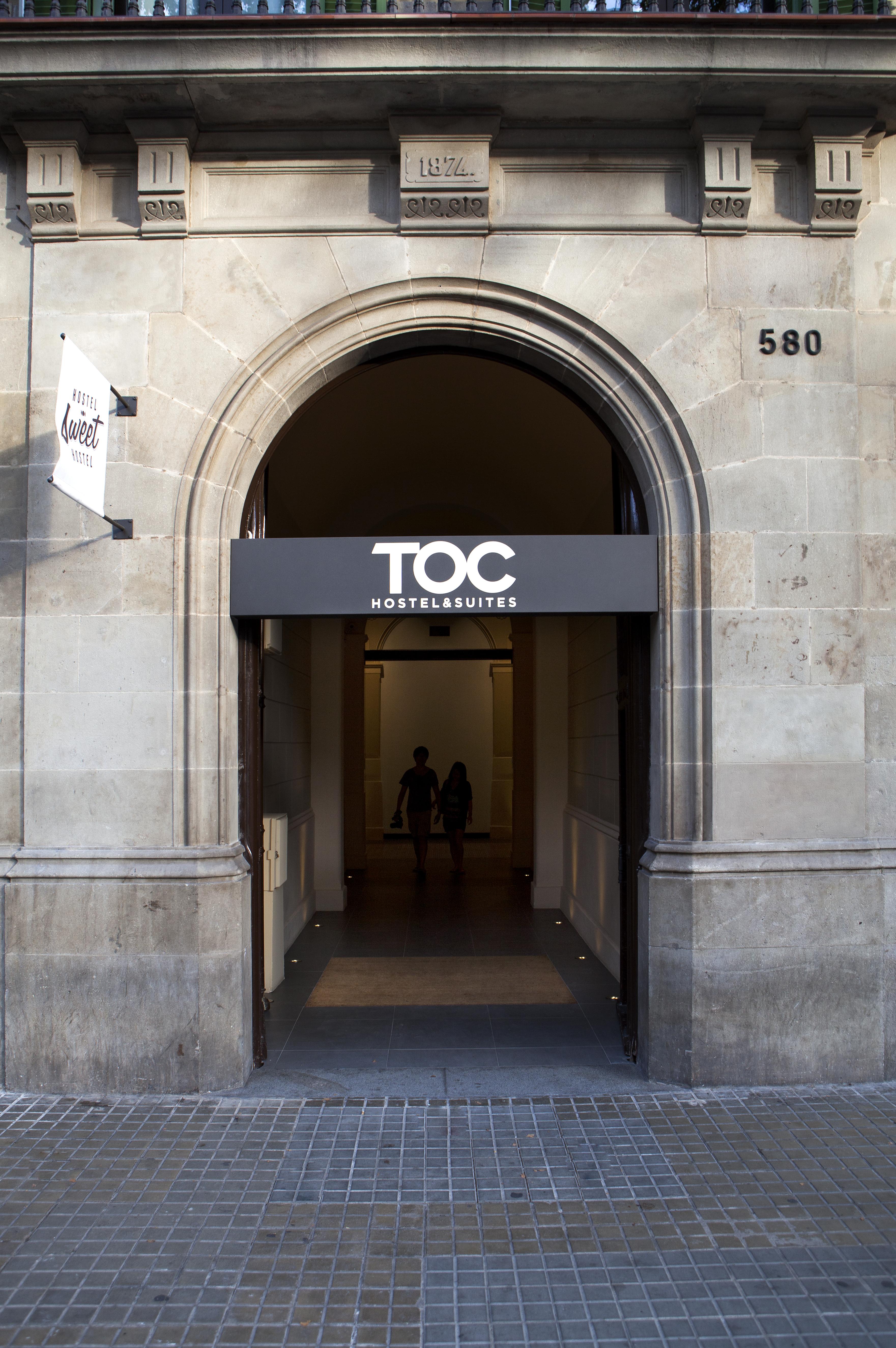 TOC Hostel Barcelona Exterior foto